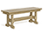 Poly Lumber Dining Bench