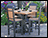 Poly Lumber Square Bar Table with Four Classic Bar Chairs Set