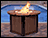 Oasis Poly Round Fire Pit Table