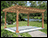 Red Cedar Garden Pergola