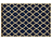 Riviera Lattice Rug - Navy