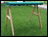 Red Cedar A-Frame Swing Stand w/ Sunbrella Canopy