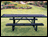 Portable Regal Wheelchair Accessible Metal Picnic Table