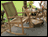 Teak Highback Rocking Chair & Tray Cart Set
