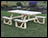 Treated Pine Walk-In Table