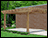Rustic Red Cedar Vintage Classic Wall Mount Pergola