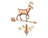 Deer Weathervane