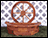 Eastern Red Cedar Wagon Wheel Planter