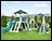 Landslide Vinyl Playset w/ Climbing Set & Rock Wall