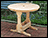 Red Cedar Round Table Only