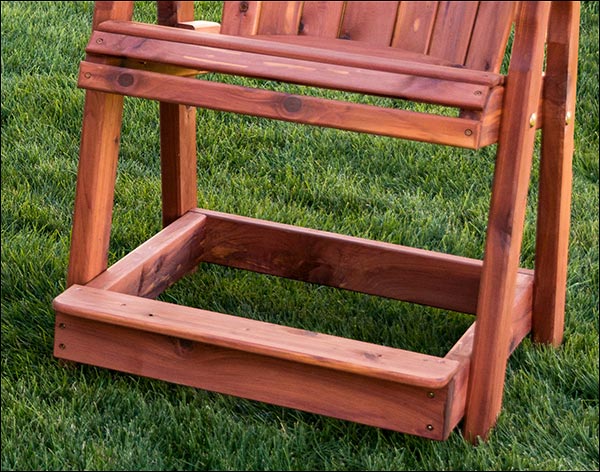 Eastern Red Cedar Balcony Chair