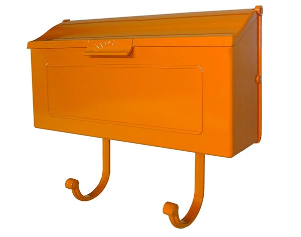 Aluminum Nash Horizontal Wall Mount Mailbox