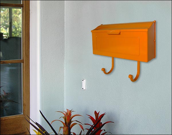 Aluminum Nash Horizontal Wall Mount Mailbox