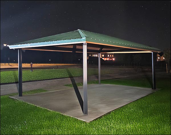 Steel Frame Single Roof Summerset (Rectangle) Pavilions