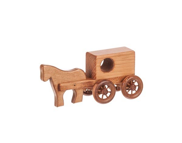 Small Toy Horse & Buggy