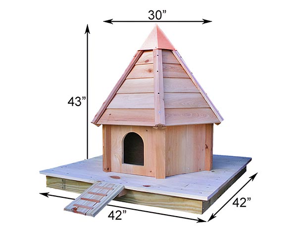 Cypress Duck House