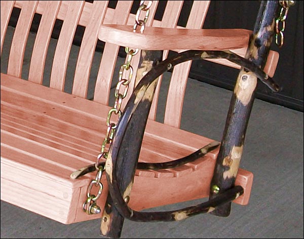 Hickory Porch Swing