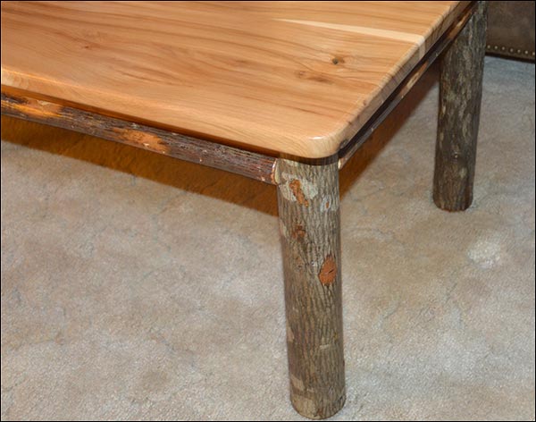 Hickory Solid Wood Coffee Table