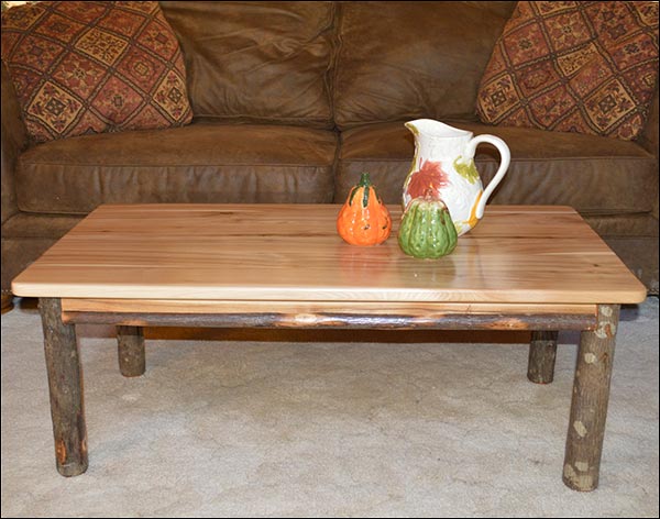 Hickory Solid Wood Coffee Table