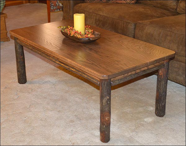 Hickory Solid Wood Coffee Table