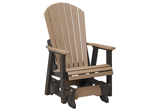 2 Poly Lumber Comfo-Back Glider