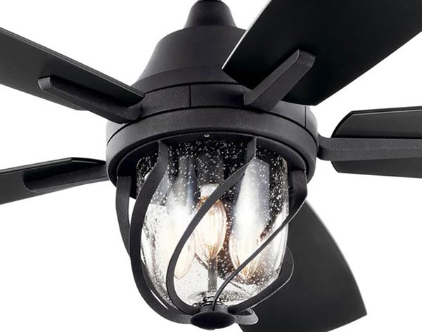 52" Bluster Outdoor LED Ceiling Fan