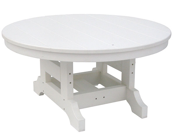 38" Poly Lumber Round Conversation Table