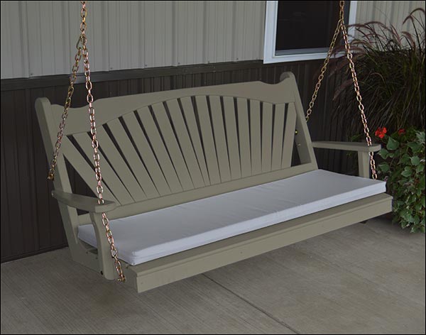 Southern Yellow Pine Fanback Swing