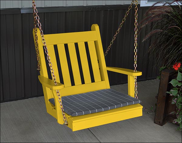 Southern Yellow Pine Traditional English Swing