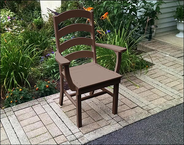 Poly Lumber Ladderback Rectangular 7 Pc. Dining Set