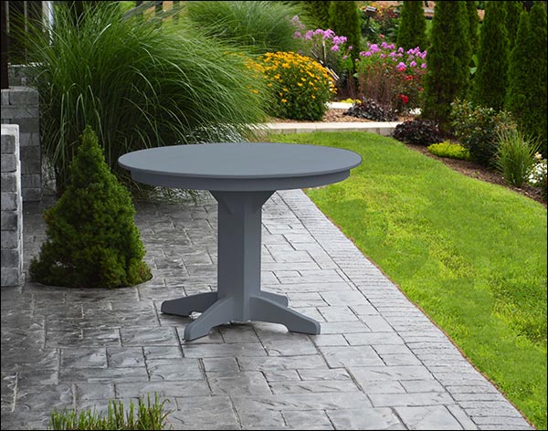 Poly Lumber Round Dining Table