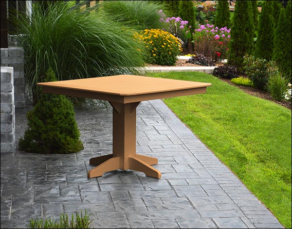 Poly Lumber Square Dining Table