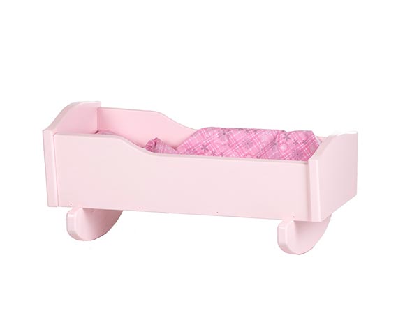 Maple Doll Cradle 