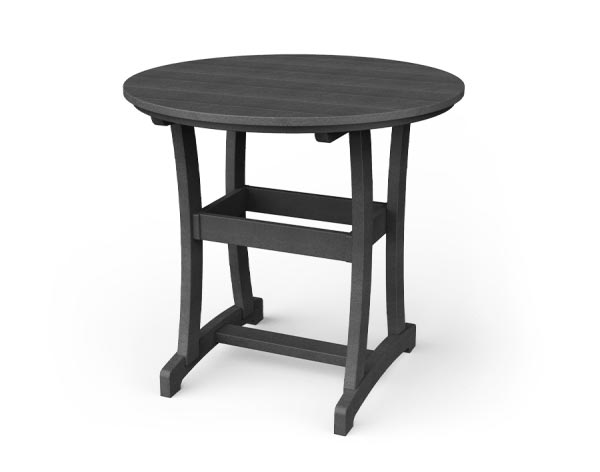 Poly Lumber Round Bar Table