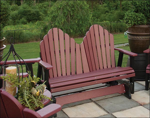 4 Poly Lumber Cozi-Back Glider