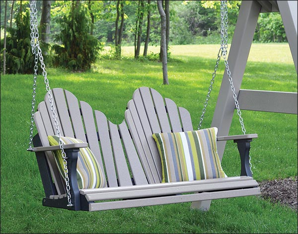 4 Poly Lumber Cozi-Back Swing