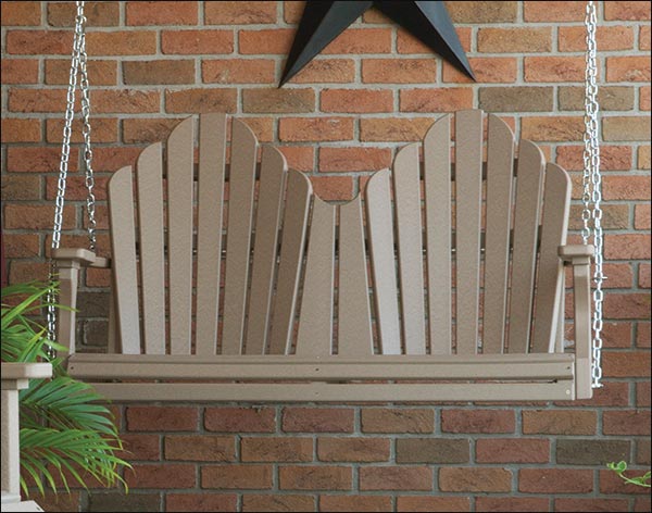 4 Poly Lumber Cozi-Back Swing