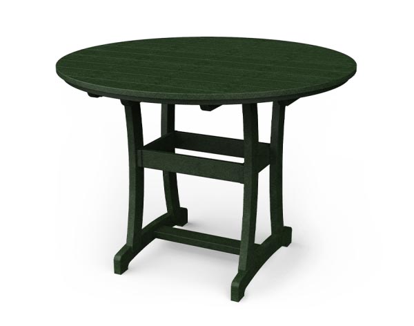 Poly Lumber Round Bar Table