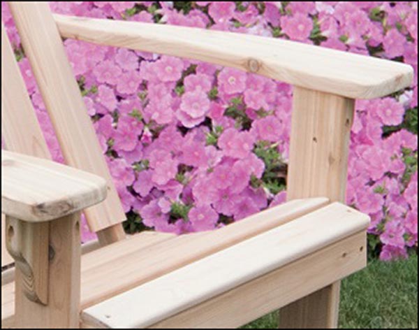 Red Cedar Kennebunkport Adirondack Chair