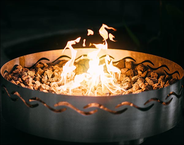 Carbon Steel Tide Fire Pit