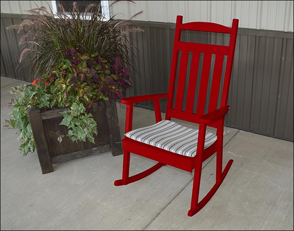 Southern Yellow Pine Classic Porch Rocker