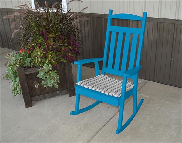 Southern Yellow Pine Classic Porch Rocker