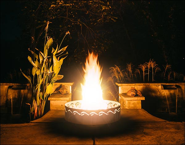 Stainless Steel Tide Fire Pit