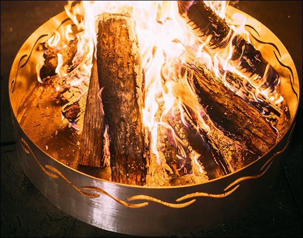 Stainless Steel Tide Fire Pit