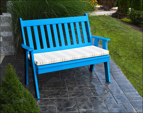 Poly Lumber Traditional English Garden Bench