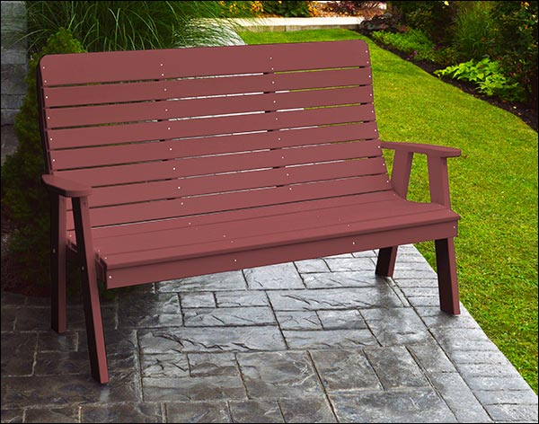 Poly Lumber Winston Garden Bench