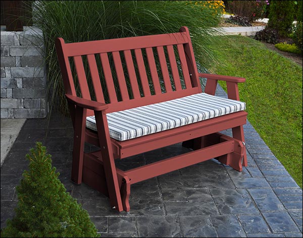 Poly Lumber Traditional English Glider