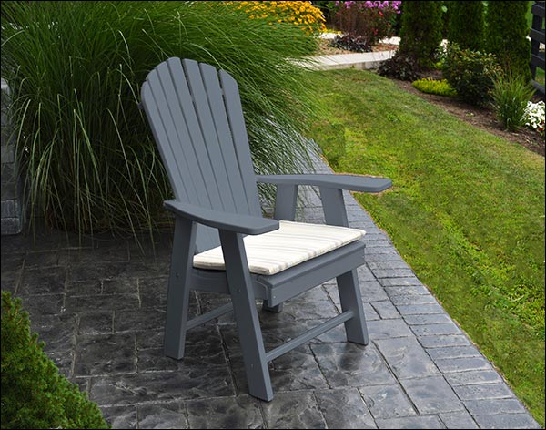 Poly Lumber Upright Adirondack Chair