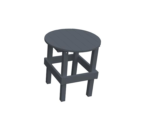 Poly Lumber Round Side Table