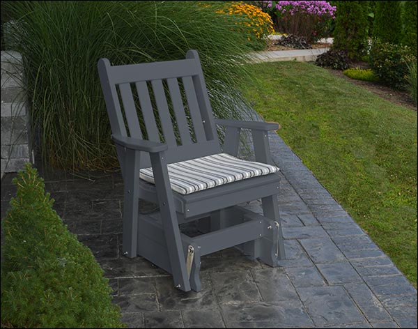 Poly Lumber Traditional English Glider Chair